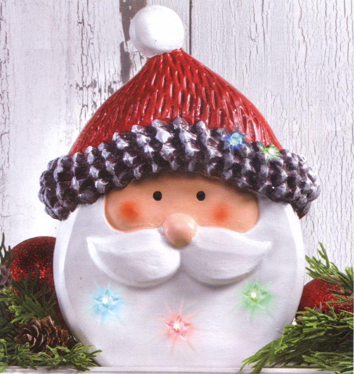#M3788 LED Santa Décor 