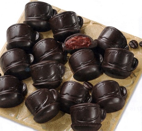 #M2232 Mocha Coffee Cups Double Box 