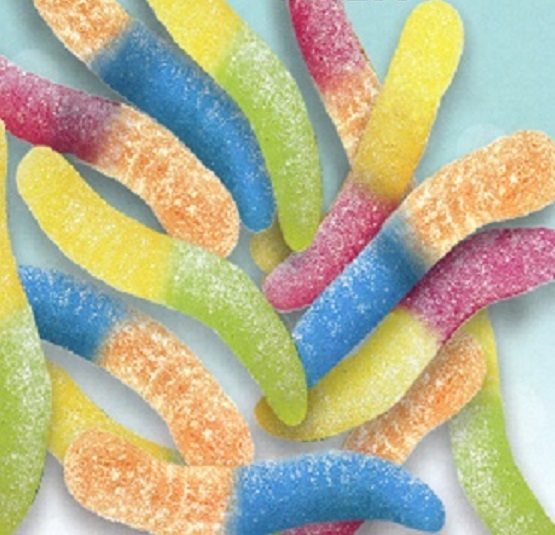 #M7231 Sour Gummy Worms 1 LB.